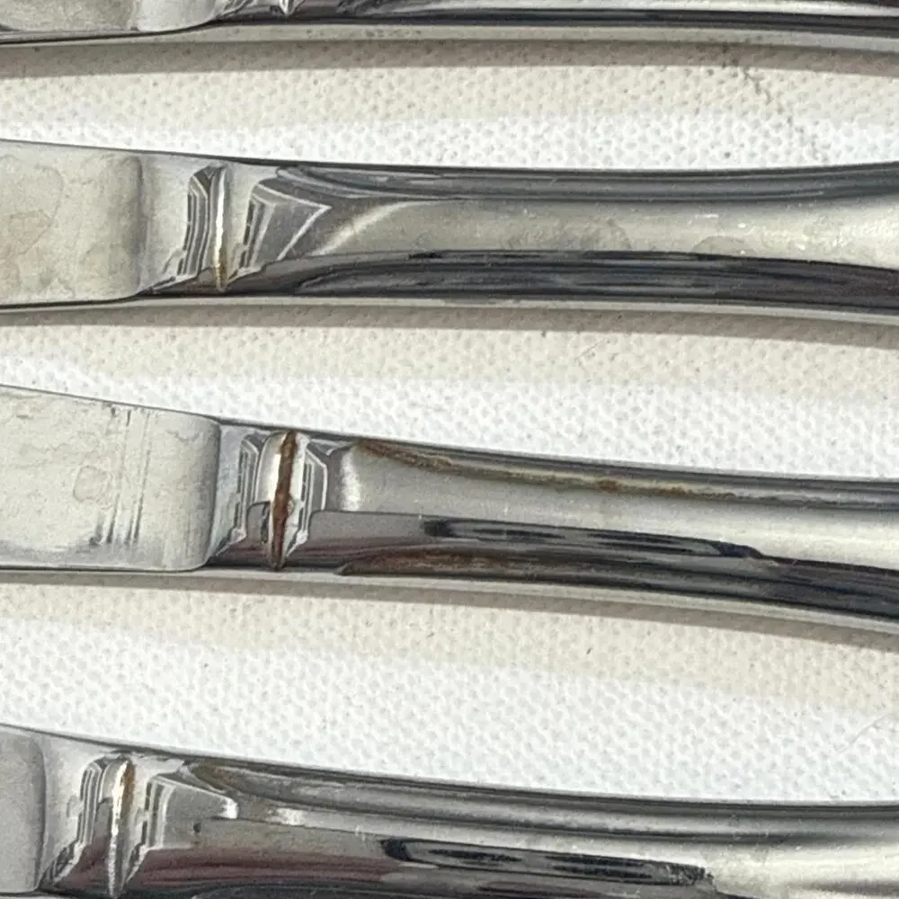 7 Oneida Flight Reliance Stainless Steel Flatware Knives‎ Soar Glossy Preowned